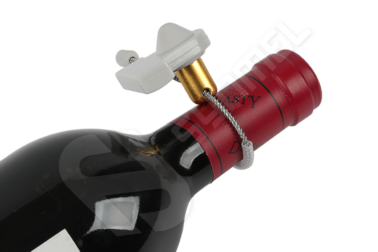 Can wine bottle security tags be reused?