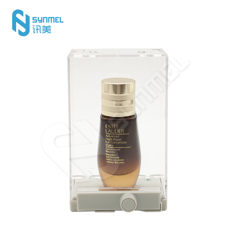 What are the material requirements for EAS cosmetic keeper boxes?